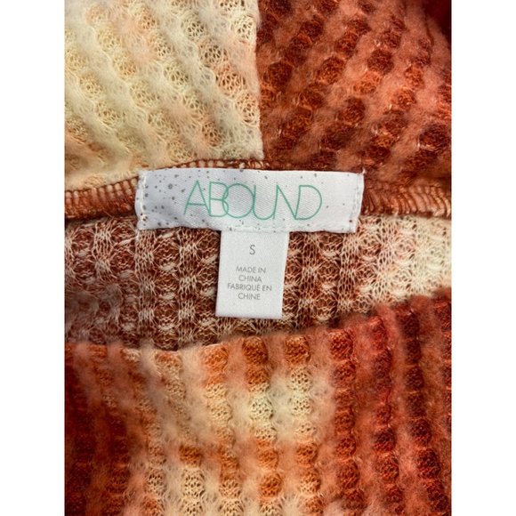 Abound Cowl Neck Tie Dye Crop Sweater NEW size small - Picture 2 of 2